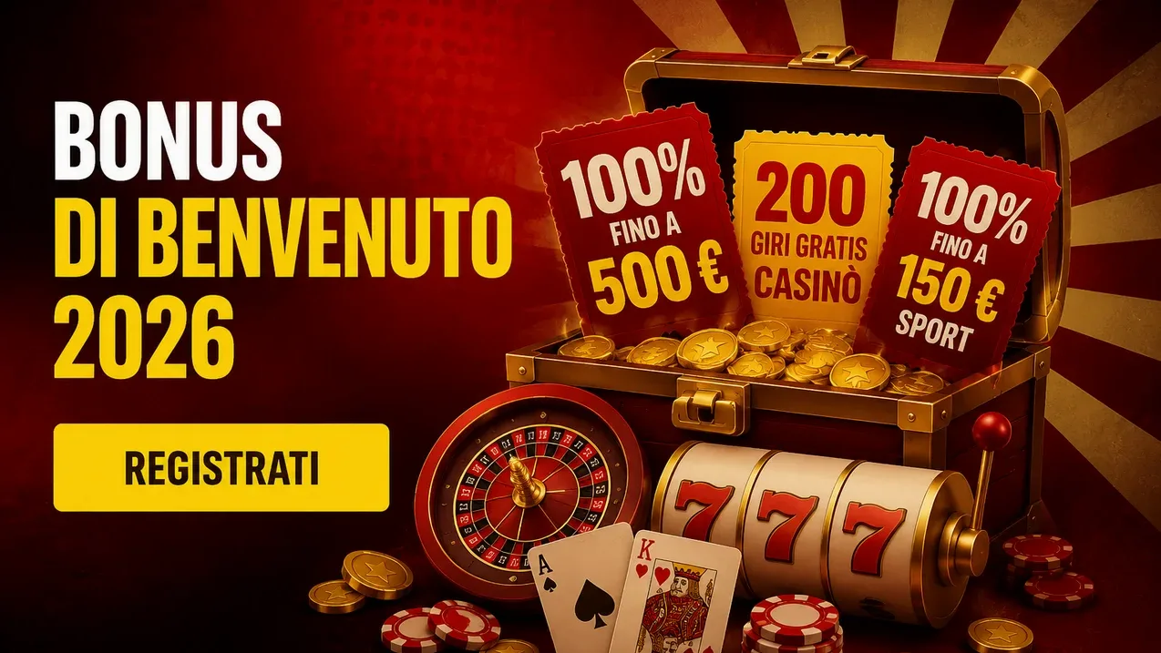 Bonus di benvenuto Rabona — Il pacchetto completo per nuovi giocatori 2026